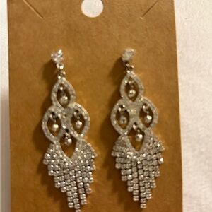 Elegant Silver Dangle Earrings